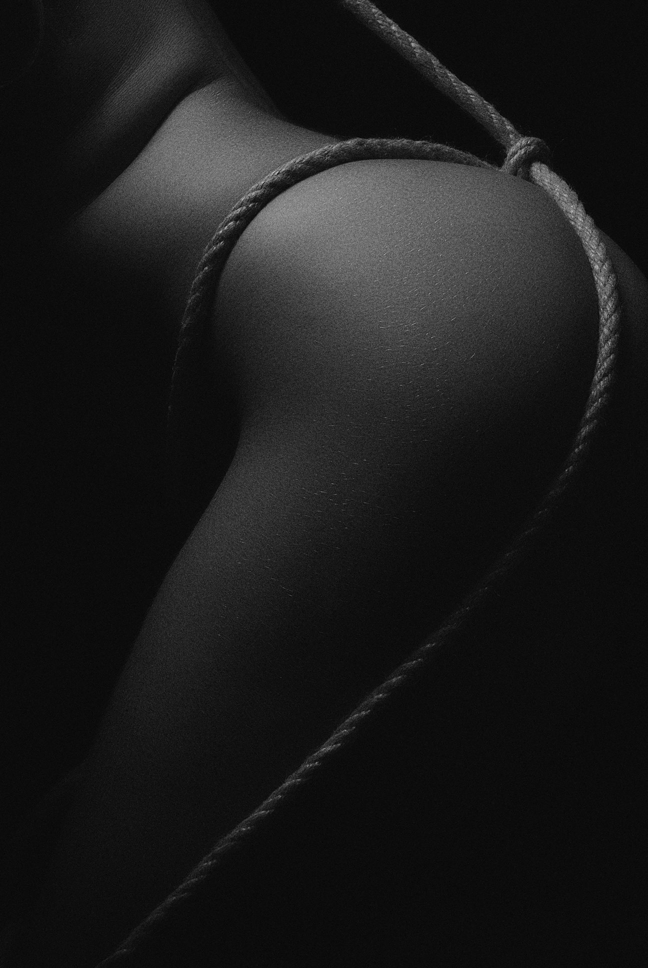 bondage girl in ropes